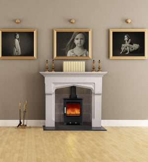 Woodford Portuguese Limestone Chester Fireplace Surround