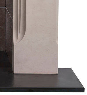 Woodford Portuguese Limestone Chester Fireplace Surround