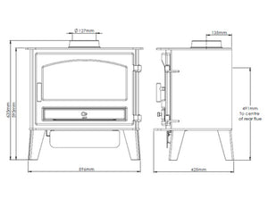 Woodford Stockport 6 Natural Gas Stove
