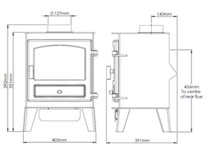 Woodford Stockport 4 Natural Gas Stove