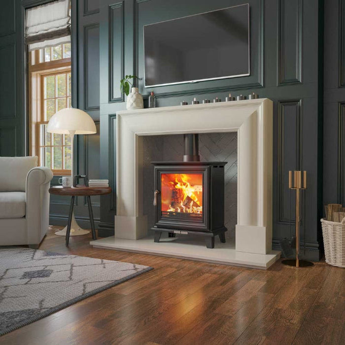 Henley Elmwood 6.5kW Multi-Fuel Stove | Cast Iron & Eco