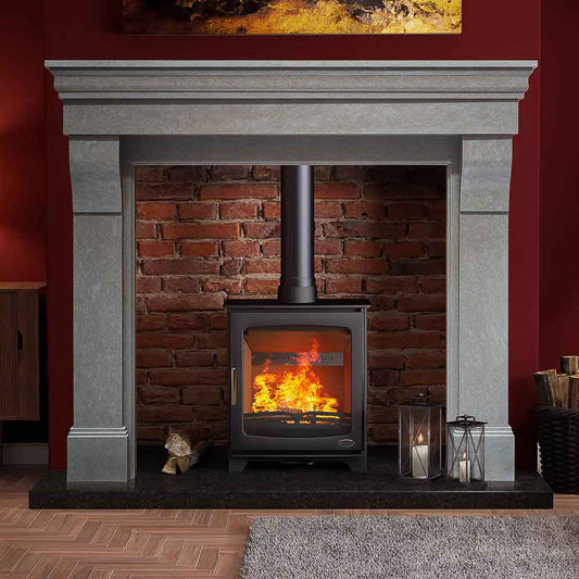 Henley Stoves, Hazelwood 5kW Landscape Wood Burning Stove