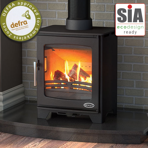 Hazelwood Compact 4.9kW Wood Burning Stove | Cool Heat Solution