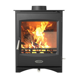 Cylinder 5kW Pedestal Wood Burning Stove | Cool Heat Solution
