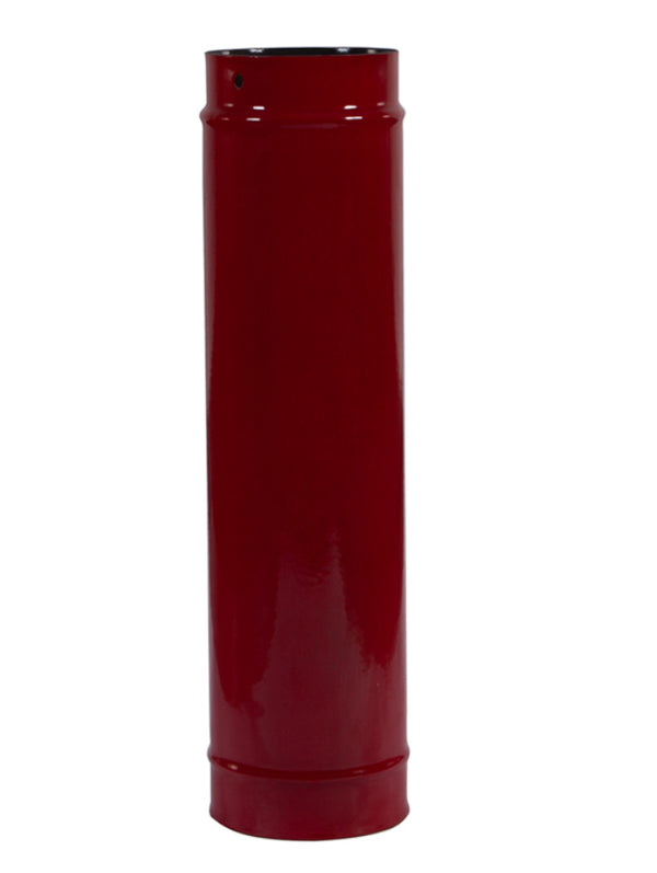 Carron ECO Stove 5kW - Red Enamel