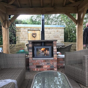 Vesta Stoves, Topio Mini Outdoor Wood Burner