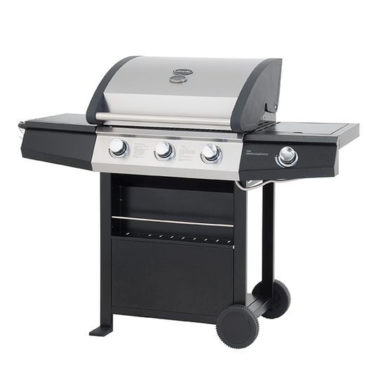 Lifestyle Appliances St.Vincent 3+1 Gas Burner BBQ