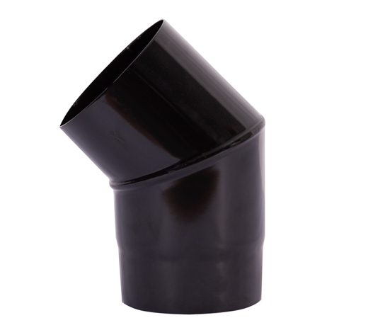 Matt Black 5" Pipe 135° Bend to fit TVE pipe