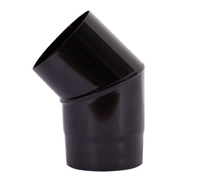 Black Enamel 5" Pipe 135° Bend to fit TVE pipe