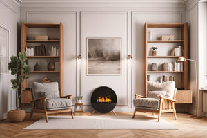 Misty, Freestanding Water Vapour Fireplace | Planika