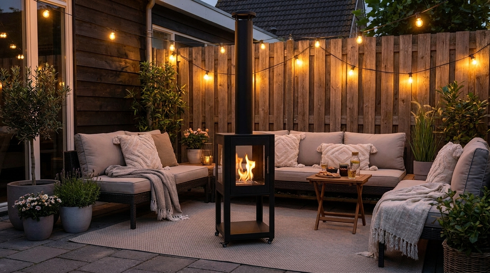 ScandiFlames, Natura - The tall garden lantern