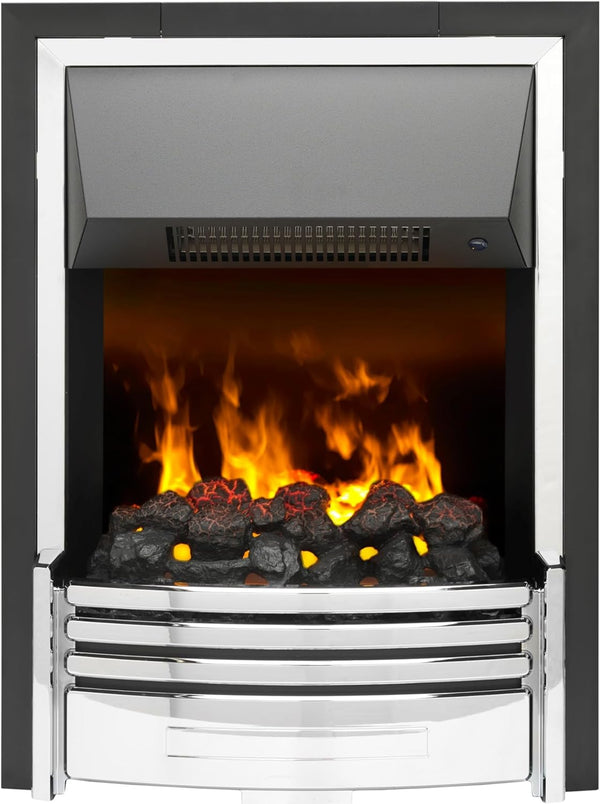 Dimplex Pomona Chrome Inset Fire