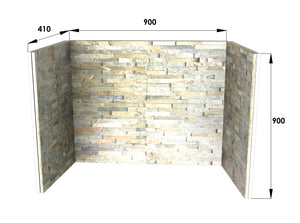 Woodford Quartz Fireplace Chamber