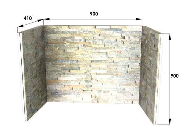 Woodford Quartz Fireplace Chamber