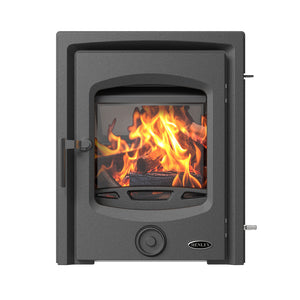 Henley Stoves, Rowan 6kW Multi-Fuel Inset Stove