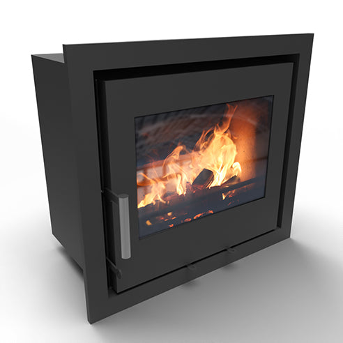 Saltfire CS7 Inset Stove | 7kW Multi-Fuel Cassette Heater