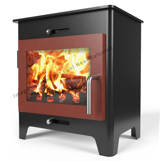 Saltfire ST1 Eco Wood-Burning Stove (with painted door option)