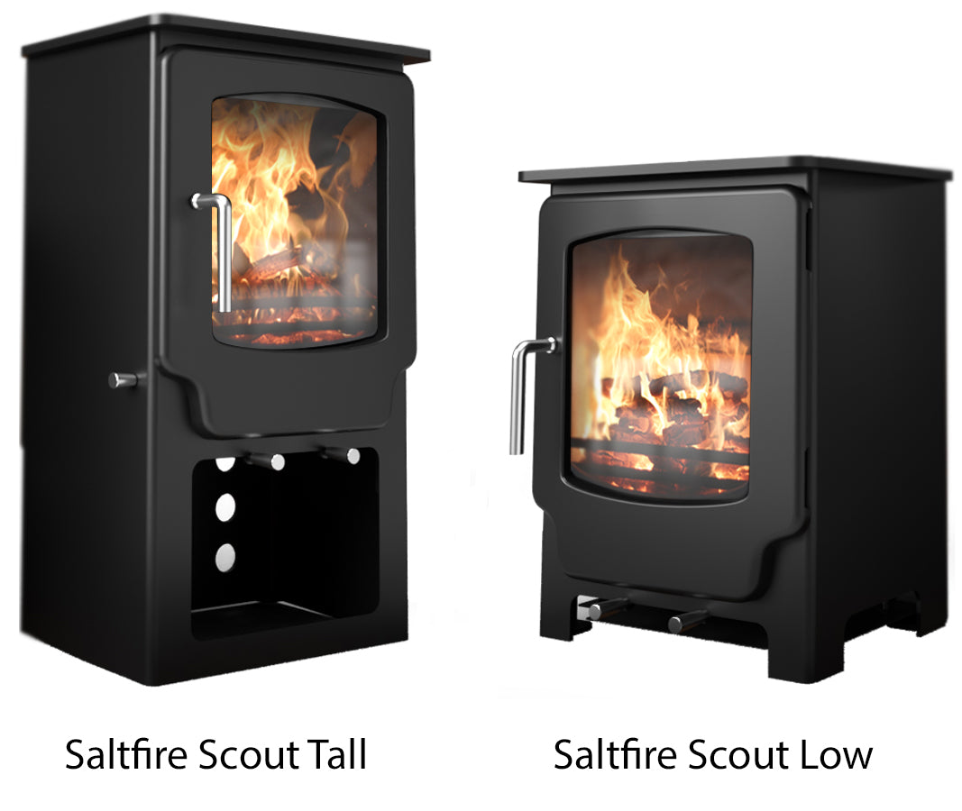 Saltfire Scout (with painted door option) Multi-Fuel Eco Design Stove