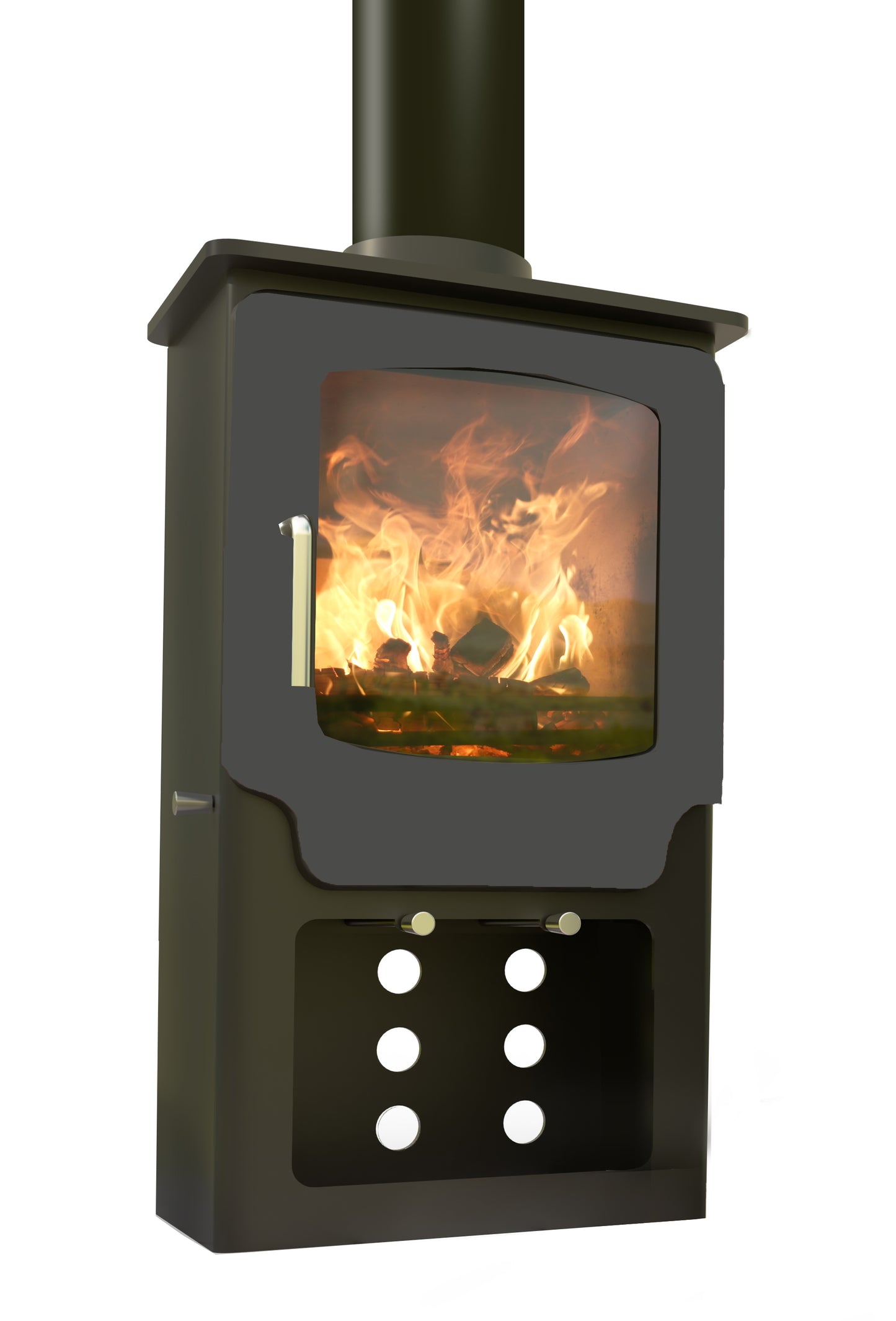 Saltfire Scout (with painted door option) Multi-Fuel Eco Design Stove