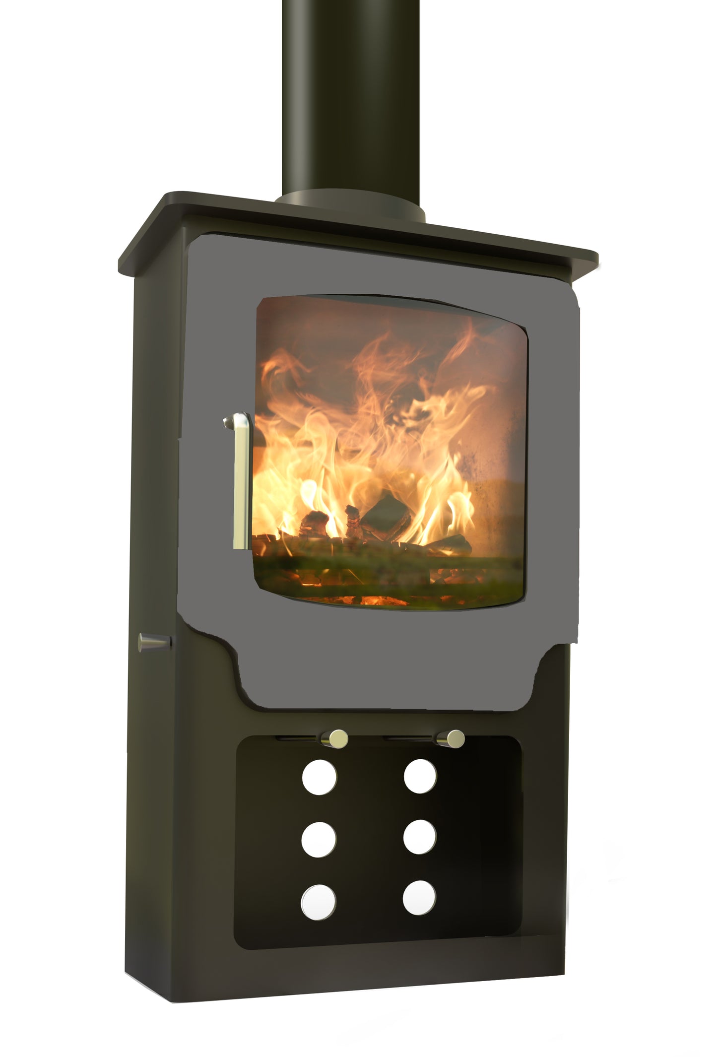 Saltfire Scout (with painted door option) Multi-Fuel Eco Design Stove