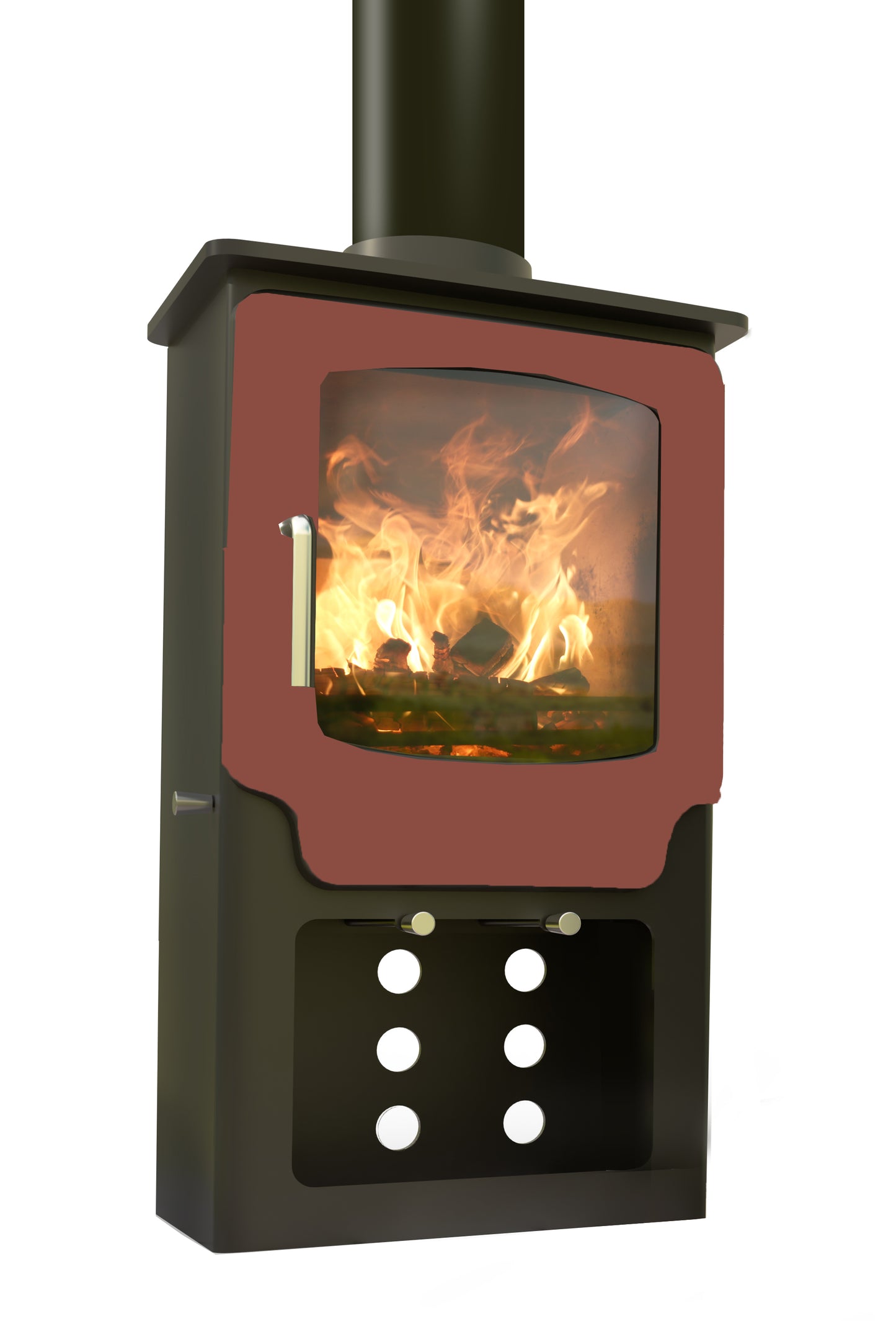 Saltfire Scout (with painted door option) Multi-Fuel Eco Design Stove