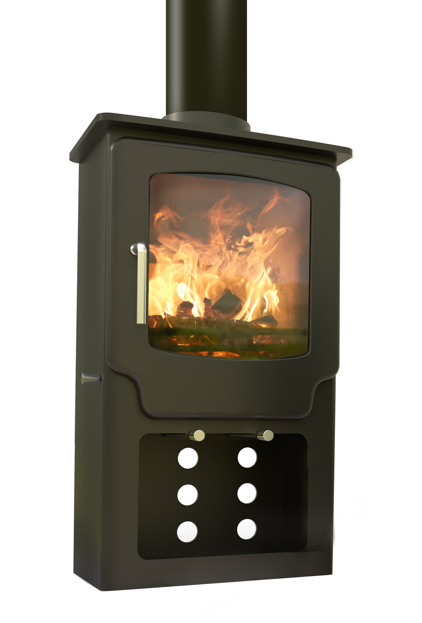 Saltfire Scout (with painted door option) Multi-Fuel Eco Design Stove