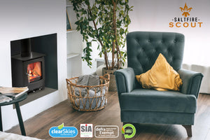 Saltfire Scout 4.3kW Stove | Compact EcoDesign Multi-Fuel