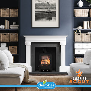 Saltfire Scout 4.3kW Stove | Compact EcoDesign Multi-Fuel