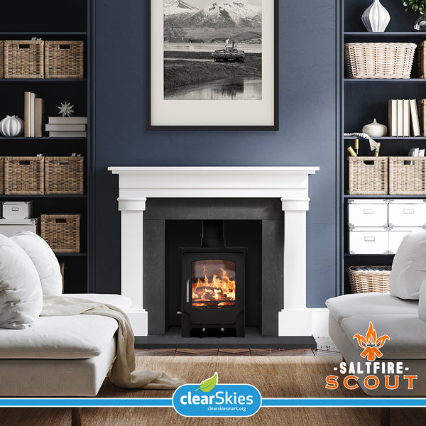 Saltfire Scout 4.3kW Stove | Compact EcoDesign Multi-Fuel