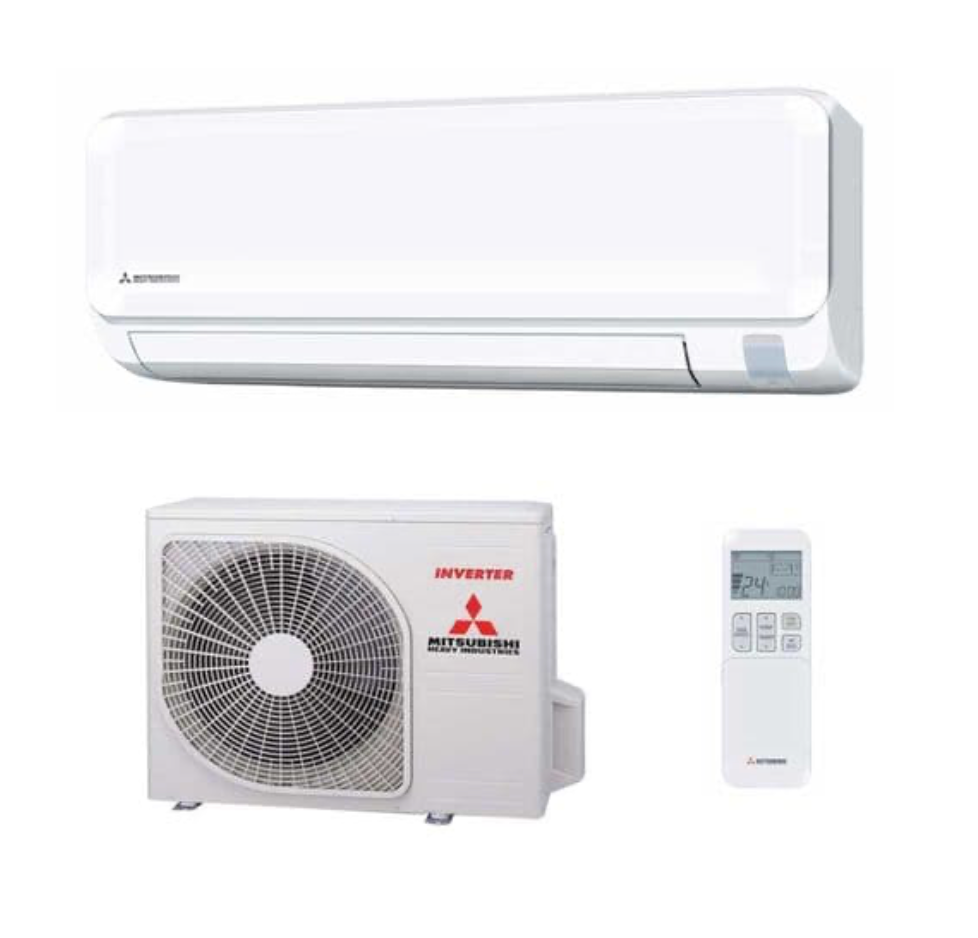 Mitsubishi Heavy Industries SRK20ZTL-W Wall Mount, Standard Plus Series with Wifi, 2.0kw Air Conditioning System