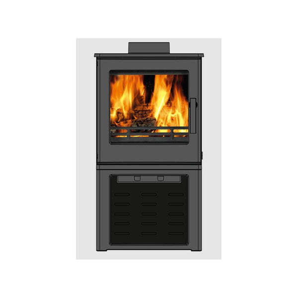 ACR Woodpecker WP4-LS, 4.3kW Wood Burning Stove