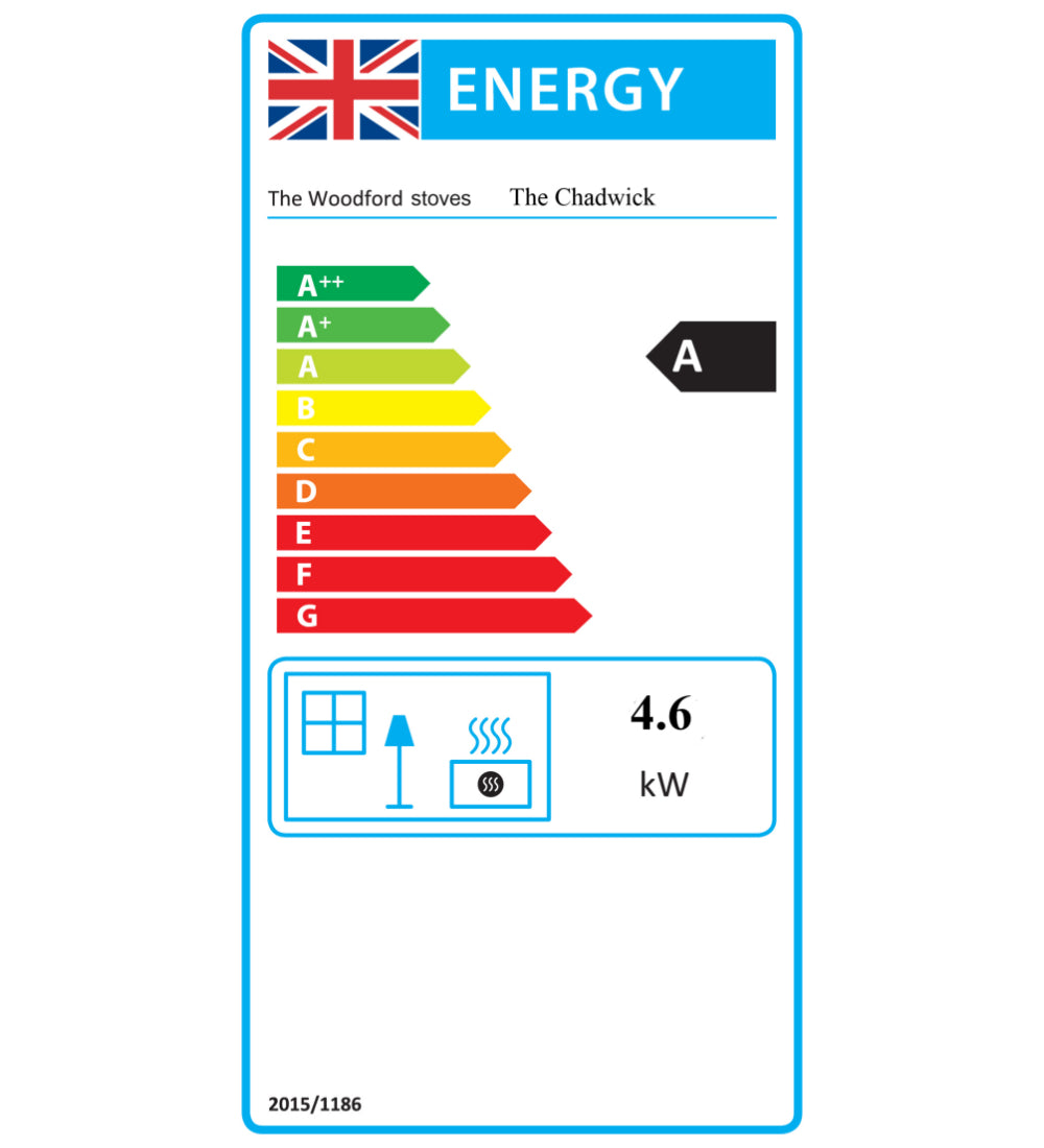 Woodford Chadwick Wood Burning / Multifuel Ecodesign Stove