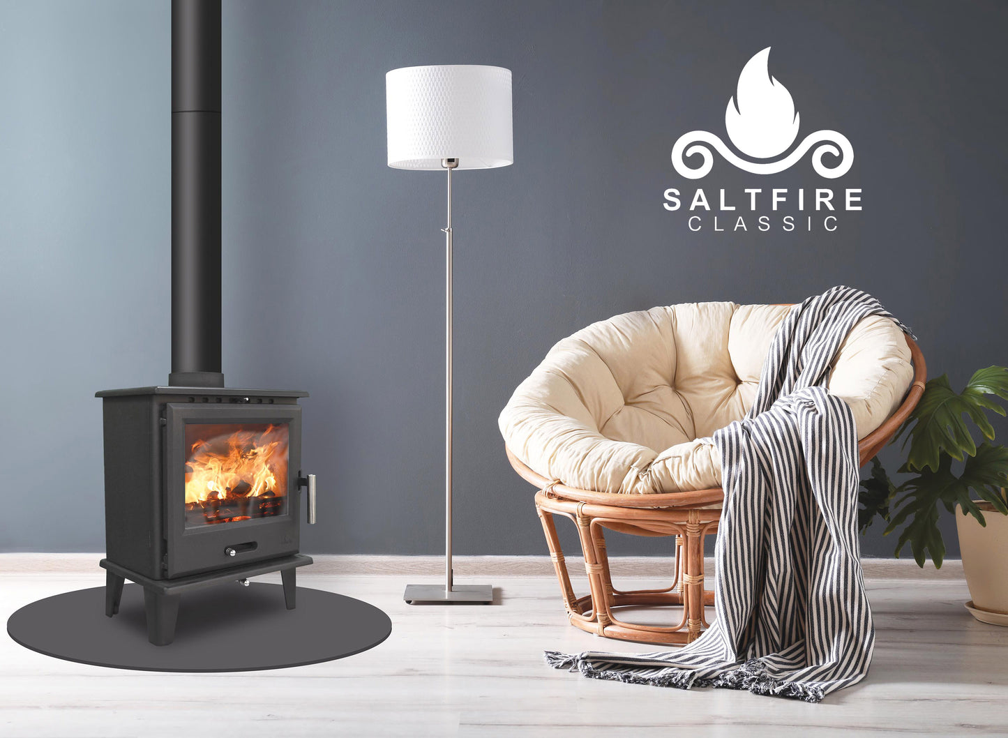 Saltfire Classic Wood Burning Ecodesign Stove