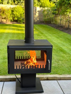 Vesta Stoves, Fiesta, Double Window, Garden Stove