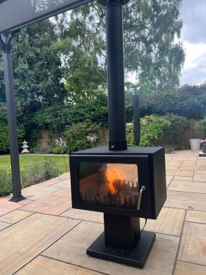 Vesta Stoves, Fiesta, Double Window, Garden Stove