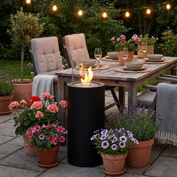 ScandiFlames, Dualis, 2-in-1 Bioethanol Outdoor Fireplace