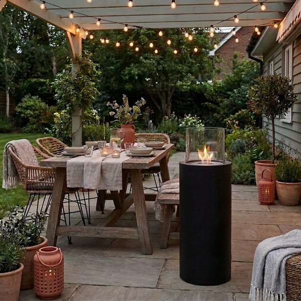 ScandiFlames, Dualis, 2-in-1 Bioethanol Outdoor Fireplace