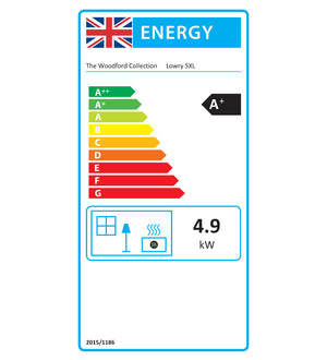 Woodford Lowry 5XL Widescreen Wood Burning / Multifuel
