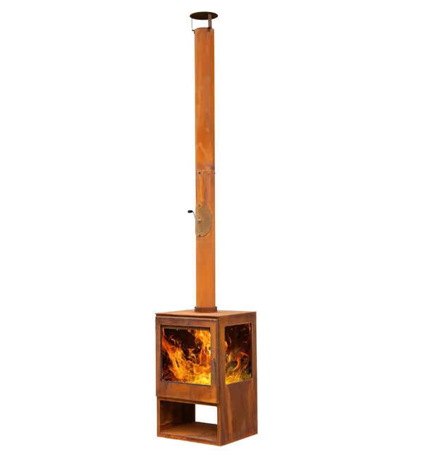 Woodford Garden Stove – Rust