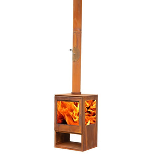Woodford Garden Stove – Rust