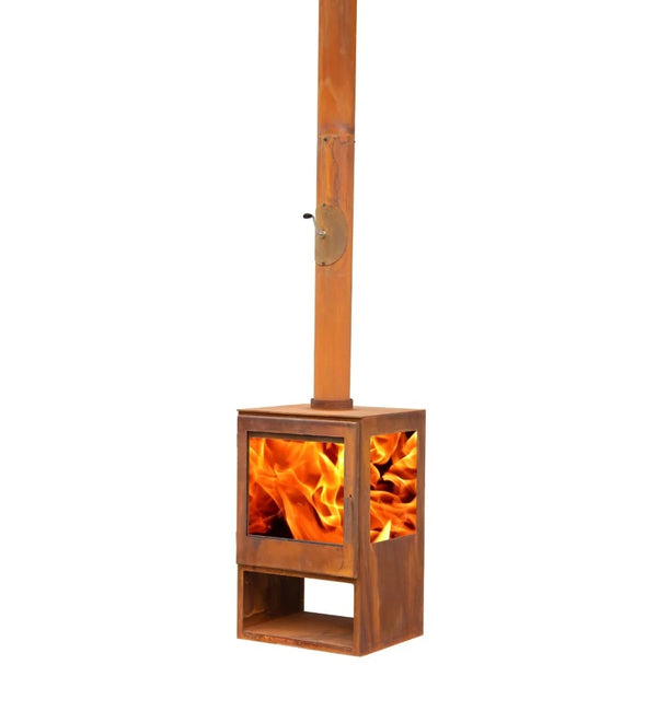 Woodford Garden Stove – Rust
