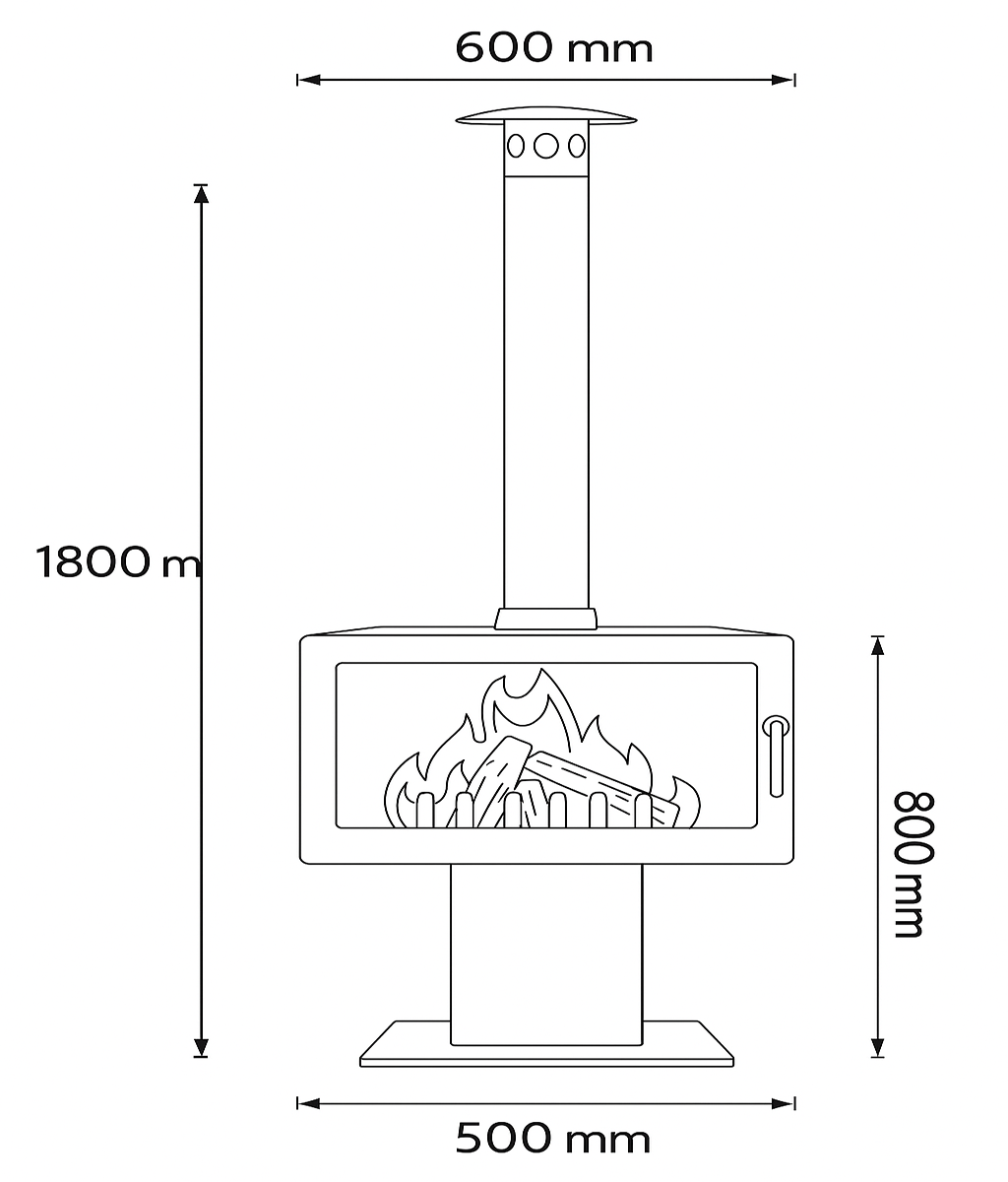 Vesta Stoves, Fiesta Garden Stove