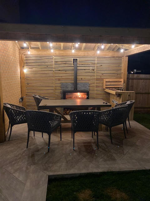 Vesta Stoves, Topio Outdoor Log Burner